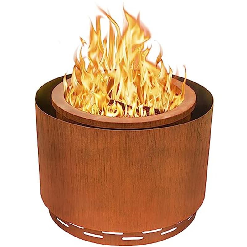 <h3>AHL corten steel: Houswise Tabletop Fire Pit - Concrete Outdoor </h3>
